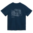 仏像ピクトのブッダマシーン【祥雲】 ドライTシャツ