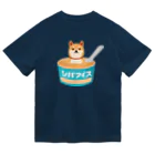 しばじるしデザインの柴クリーム100%のシバアイス ドライTシャツ