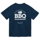 福島バーベキュー協会SHOPの福島BBQ協会Circleロゴ白文字 Dry T-Shirt