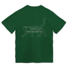 月夜のタツノオトシゴのFind the swirl cat2 Dry T-Shirt