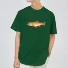 のぞみユニ🐟のブラウントラウト（カラー） ドライTシャツ