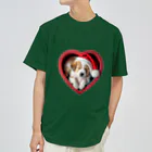 saitosekaiのクリスマスの癒しの子犬 Dry T-Shirt