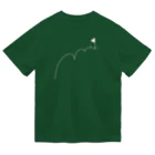 イラスト MONYAAT のホールインワン　ゴルフTシャツ Dry T-Shirt