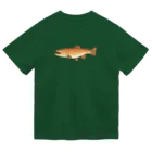 のぞみユニ🐟のブラウントラウト（カラー） ドライTシャツ