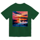 ChromastrAlのクリスマスの夕日 ドライTシャツ