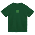 ぽつねん。のあのときのぽつねんの線（緑） ドライTシャツ