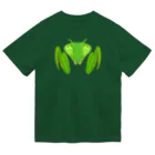 さちこの生物雑貨のカマキリ ドライTシャツ