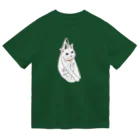 小鳥と映画館のビニール袋に入った猫 ドライTシャツ