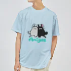 Líneas de aska “Askaの紙上絵”のLos amigos(友達) ドライTシャツ