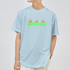 じこまんぞくのめろんそーだめにーいぬ ドライTシャツ