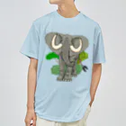 ZOO TYPHOONのアフリカゾウ Dry T-Shirt