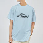 CHIYONの【🖤ver.】u-Town(ユーターン)ロゴ ドライTシャツ