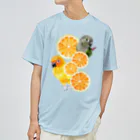 mariechan_koboの064 コガネとウロコと柑橘 ドライTシャツ