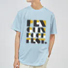 Icchy ぺものづくりのペンギンロックフェス Penguin font Dry T-Shirt