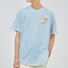 Lily bird（リリーバード）の粟穂をプレゼント シルバー&シナモン文鳥 Dry T-Shirt