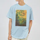 あんずの草花写生 サンキライ ドライTシャツ