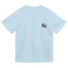 くまねこチャンネル☆彡オリジナルグッズ☆彡のくまねこシックな大人オシャレ「KNロゴ」シリーズ ドライTシャツ