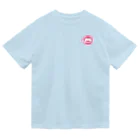 ゴッド神TVちゃんねるSHOPのかえる観賞魚店　ピンク丸ロゴ Dry T-Shirt