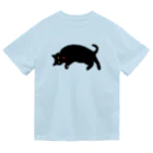 小鳥と映画館の横たわる黒猫ちゃん2 Dry T-Shirt