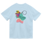 スロータイプ書店 Slowtype Booksのキーホルダーから飛び出すフリースタイルスキーヤー 296 Dry T-Shirt