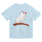 Lily bird（リリーバード）の水浴び文鳥 カラー ドライTシャツ