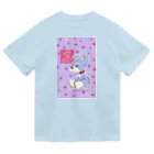 obosa_DENS/SABEAR_shop ＠SUZURIのおすわりマオちゃん_ウエア Dry T-Shirt