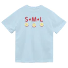 イラスト MONYAAT のML002 SMLTシャツのりんごすたぁ*輪切りのリンゴ ドライTシャツ