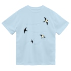 琥珀色に咲く花のツバメ兄弟〈飛ぶ練習〉② Dry T-Shirt