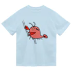 ZARISUの脱走ザリガニ ドライTシャツ