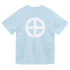 戦国神社 -戦国グッズ専門店-の島津義弘/丸に十文字/ホワイト Dry T-Shirt