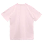 虹色珊瑚礁☆SUZURI店の苺ショートケーキ(name入り） ドライTシャツ