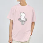 KAWAGOE GRAPHICSのプールが苦手な猫 Dry T-Shirt