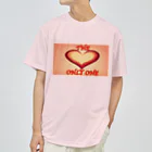 オンリーワンのTHE ONLY ONE『ビンテージハート❤』 ドライTシャツ