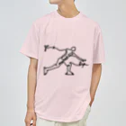 やまくじらの【太字】　フリップ　フィギュアスケート Dry T-Shirt