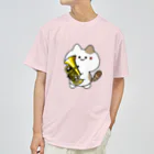  ふじねこ屋のユーフォニアムねこ（金） Dry T-Shirt