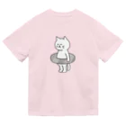 KAWAGOE GRAPHICSのプールが苦手な猫 ドライTシャツ