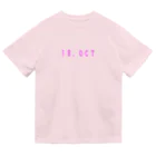 OKINAWA　LOVER　のバースデー［18.OCT］ピンク Dry T-Shirt