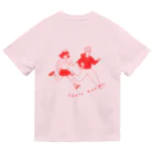 銭湯ラン.comの銭湯ランTシャツ ライトピンク ドライTシャツ