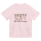 松井智恵美の毎日ダンスを踊ろうTシャツ ドライTシャツ