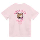 LONESOME TYPE ススのLove❤️Dogs（アメリカンピットブルテリア・赤鼻） ドライTシャツ