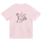 psyupsyuの電撃うさぎ ドライTシャツ