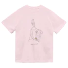 ビールとアート TM-3 Designの名画 × スイーツ（モディリアーニ） Dry T-Shirt