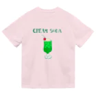 NIKORASU GOの昭和レトロデザイン「クリームソーダ」 Dry T-Shirt