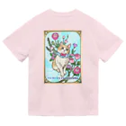 Ａｔｅｌｉｅｒ　Ｈｅｕｒｅｕｘの春の花々と猫　Fiori di Primavera Ⅰ Dry T-Shirt