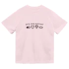 Vtuber粕日井たむ 公式ショップのナイスライス(黒) ドライTシャツ