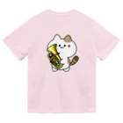  ふじねこ屋のユーフォニアムねこ（金） Dry T-Shirt