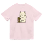 ＋Whimsyのテーブルゲームねこ ドライTシャツ