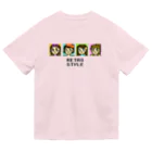 ぺんぎん24のレトロスタイル ドライTシャツ