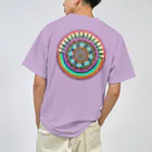 宇宙曼荼羅shop らいとラインのまんまるRainbow(背景なし) Dry T-Shirt