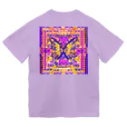 ✨🌈✨ユラクラカン🇯🇵 ✨🌈✨の✨🌈Metamorphose butterfly ✨🌈 蝶　レトロ調 ドライTシャツ